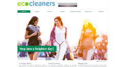 Desktop Screenshot of ecocleanerslv.com